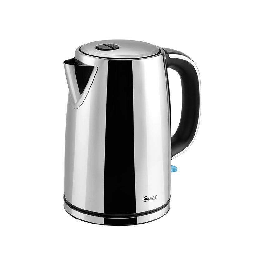 Swan Classic Cordless Kettle & 4 Slice Toaster - Polished Stainless Steel (Photo: 4)